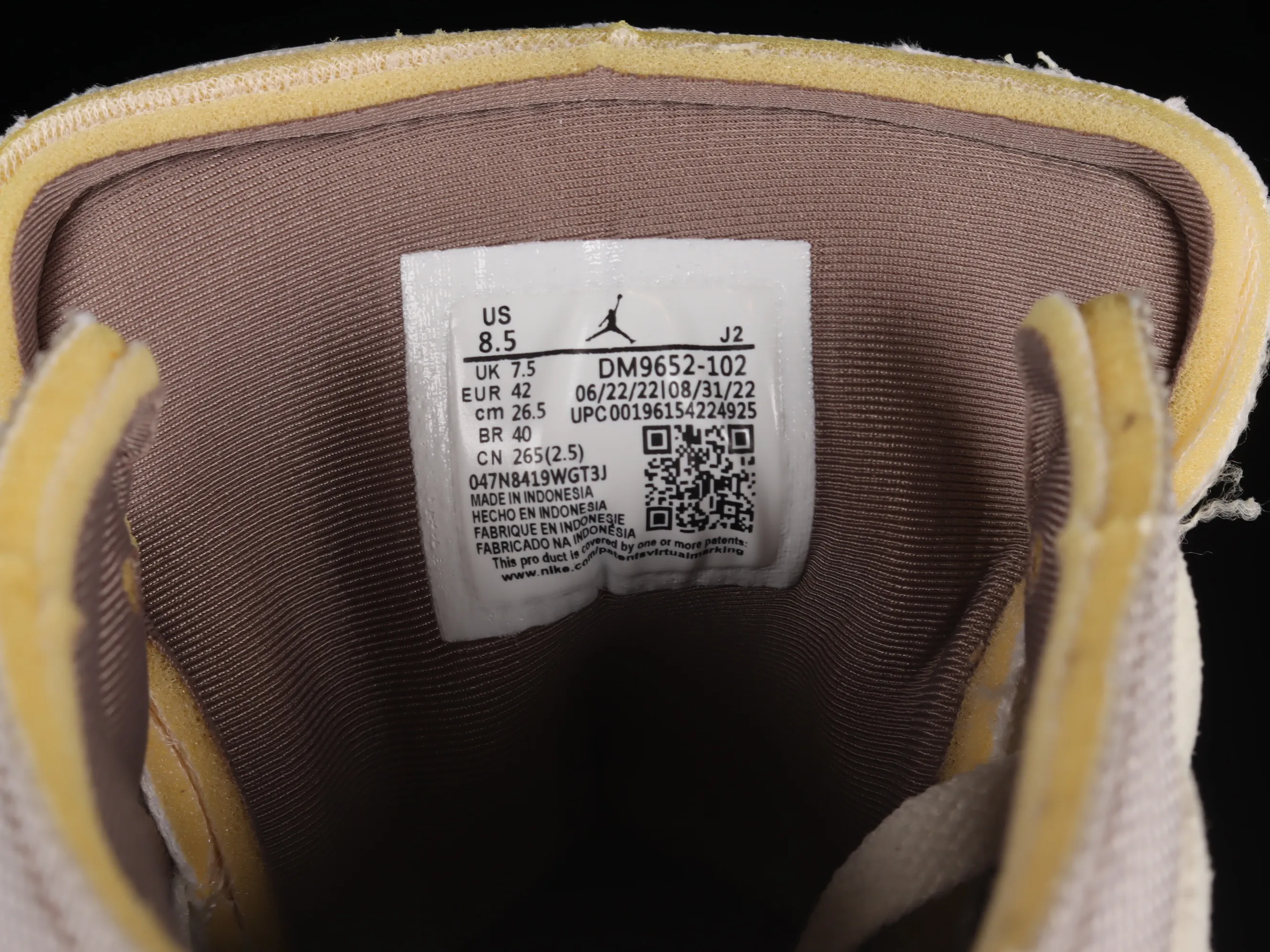 All categories Air Jordan Jordan series basketball shoes Air Jordan 1 Mid Air Jordan 1 Mid "Craft Sail" AJ1 Joe 1 brown gray China basketball shoes DM9652-102